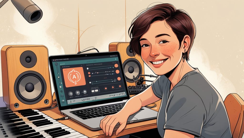 AI Songwriting Generator turning ideas into lyrics