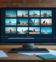 OpusClip interface demonstrating how to create short videos from longer content.